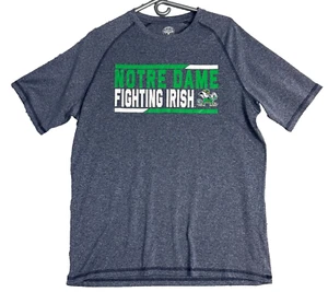 Notre Dame Fighting Irish Mens Large Blue/ Green short sleeve Knights apparel - Bild 1 von 6