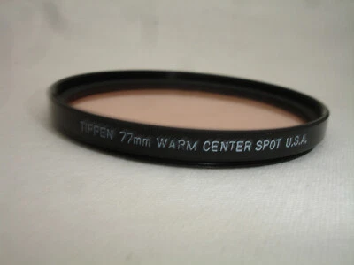 Tiffen 77mm Warm Center Spot Filter Warming - Image 1 of 3