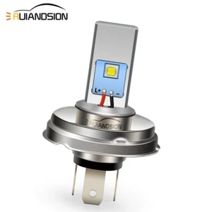 1PC Blanc Ampoule P45T R2 2525 LED Lampe phare moto Beetle Citroen DC6-24V 6000K - Bild 1 von 8