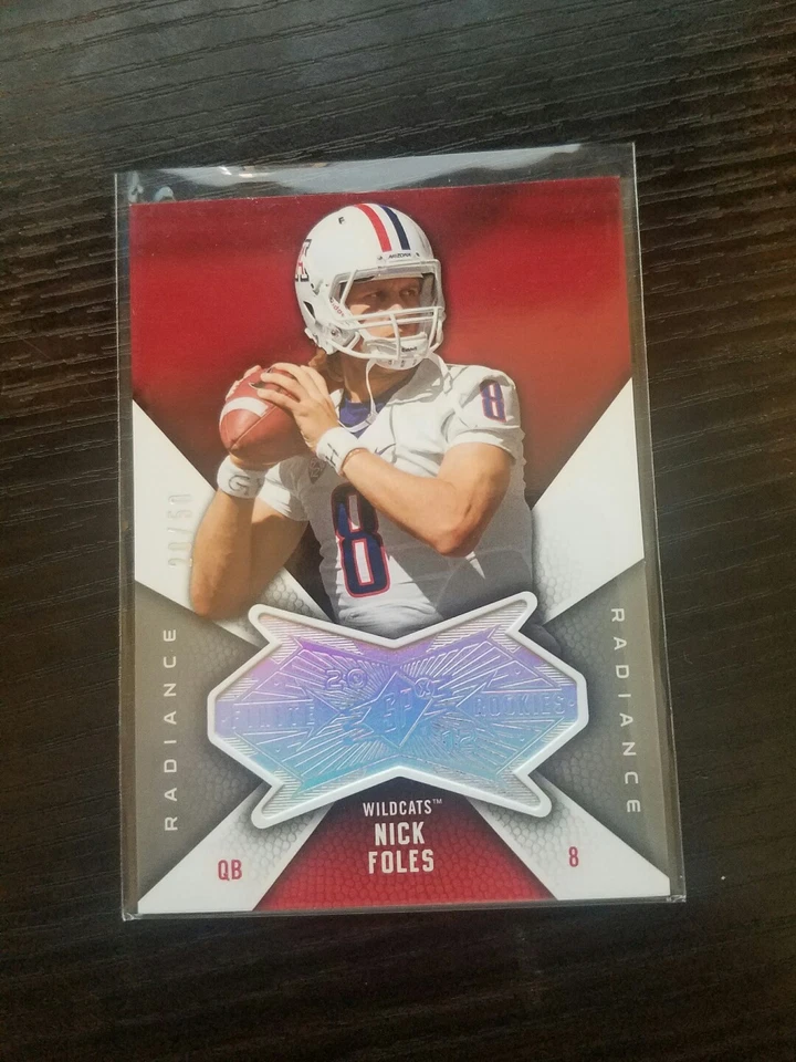 2012 Nick Foles Spx Finite Rookies Rookie Card #’d /50 RC  - Image 1 of 1