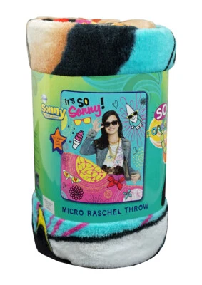 NORTHWEST Sonny with a Chance 50x60 Micro Raschel Plush Throw Blanket