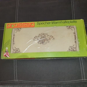 Grossag Speicher - Warmhalteplatte Dekor Heckenrose - Bild 1 von 3