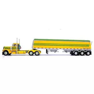 First Gear DCP 1/64 Peterbilt 379 Day Cab with Lode King Grain Trailer 60-1969 - Picture 1 of 2