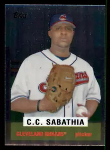 2008 Topps Chrome Trading Card History #TCHC37 C.C. Sabathia - Picture 1 of 2