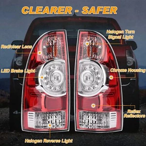 Tail Light Rear Lamp For 2005-2015 Toyota Tacoma Pickup Driver and Passenger - Foto 1 di 19