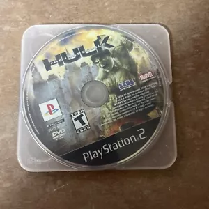 Incredible Hulk - Sony PlayStation 2 free shipping no tracking - Picture 1 of 1