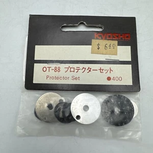 Kyosho OT-88 Gear Protector Plate Set - Kyosho Optima Mid series Lazer ZX NIP RC - Picture 1 of 1