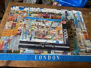 bin M&S: LONDON SKYLINE by Chris Rogers Jigsaw Puzzle (1000 Piece) - Picture 1 of 7
