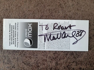 Matt Angle Ticket Stub - Baltimore Orioles - Autographed! - Image 1 of 3