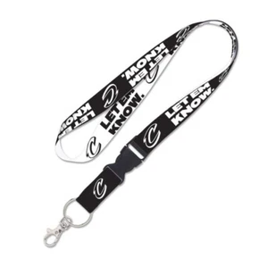 CLEVELAND CAVALIERS CITY LANYARD KEYCHAIN WITH DETACHABLE BUCKLE 1" W 22" L - Picture 1 of 1