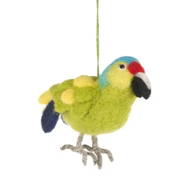 Felt So Good Handmade Felt Hanging Decoration - Paco the Parrot