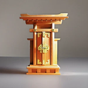 Santuario Hogar Japonés KAMIDANA - Amuleto de Buena Suerte Madera Hinoki Incluido - Imagen 1 de 23