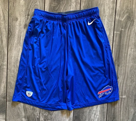 Nike 2014 Buffalo Bills NFL Team Football Training Shorts Royal Blue Men's M Cover