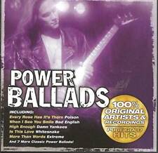 Power Ballads - Pure Gold Hits 100% Original Artists & Recordings - VERY GOOD