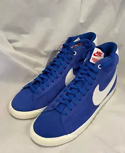 Nike Blazer Mid QS Stranger Things Mens 11 Game Royal White Sail CK1906 400 - Picture 1 of 9