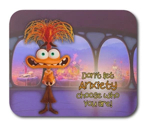 Tapis de Souris Anxiété Disney Inside Out 2, Tapis de Bureau Inside Out 2, Disney Anxiété - Photo 1/1