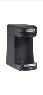 Hamilton Beach Commercial HDC200B Black 1 Cup Pod Coffeemaker - Image 1 of 2