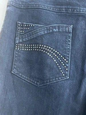 Per Una Black Jeans – Size UK 10 | Sparkle Pocket Detail | Winter Edit | Stretch - Image 1 of 4