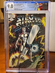 🔑Silver Surfer V2 #1 Galactus Fantastic Four 9.0 CGC 1982 BYRNE custom label - Picture 1 of 3