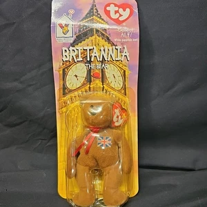 Ty McDonalds Beanie Babies 1999 Britannia The Bear DOB 1997 With Oak Brook Error - Picture 1 of 12