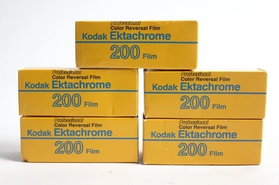 Película profesional Kodak Ektachrome ISO 200 (5x rollos) (EPD) 120 mm CADUCADA 11/88 Foto 1 de 4