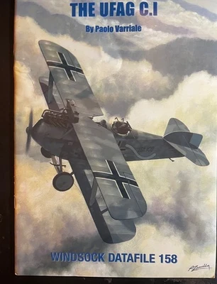 The Ufag C.I Windsock Datafile #158 PHOTOS DRAWINGS SIDEVIEWS GREAT REFERENCE - Image 1 of 4