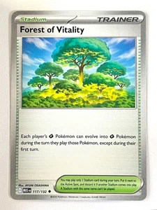 Forest of Vitality 117/132 Uncommon Mega Evolution - Pokemon TCG - Near Mint NM - Picture 1 of 4