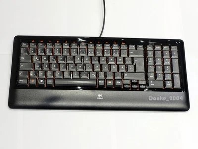 Logitech Y-U0004 Deutsche Tastatur QWERTZ compact Keyboard K300 - Bild 1 von 3