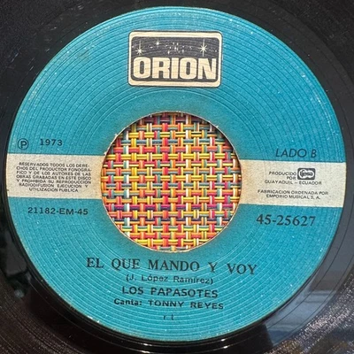 LOS PAPASOTES - El Que Mando y Voy - GUAGUANCO SALSA ECUADOR 45 - Image 1 of 2