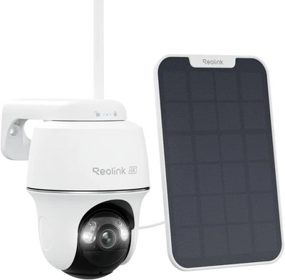 REOLINK First 4K Solar Security Cameras Wireless Outdoor, Argus PT Ultra+ 3W Sol - Image 1 of 4