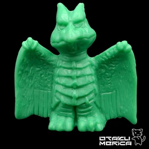 Nagasakiya 1992 Godzilla - Rodan (Green) Kaiju Keshigomu Figure 1.5in - Picture 1 of 3