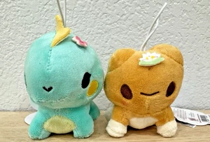 Bird Uyen Plush Keychain Lot – Nymphaea Newt & Ixia Iguana 3” Plush (Set of 2) - Picture 1 of 5