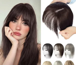 Wiggy Lillian - 100% Human Hair 12 inch Dark Brown Hair Topper for Women NEW - Bild 1 von 1