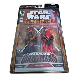 2006 Star Wars Comic Pack 01 Crimson Empire 6 Carnor Jax & Kir Kanos Figures  - Picture 1 of 7
