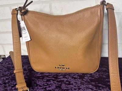 Bolso Coach Ellie File para mujer dorado/silla ligera C1648 LEER Foto 1 de 4