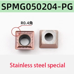 10pcs SPMG050204 CNC lathe U drill inserts for SP Series 13mm-15mm U drill - Picture 1 of 3