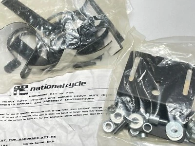 KIT DE MONTAJE HORQUILLA RECTA PARABRISAS NATIONAL CYCLE N2220 & N2290-HF ENVÍO RÁPIDO Foto 1 de 4