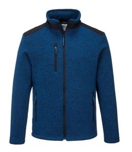 New Men's Portwest KX3 Performance Workwear Fleece. Persian Blue M. T7548. - Picture 1 of 2