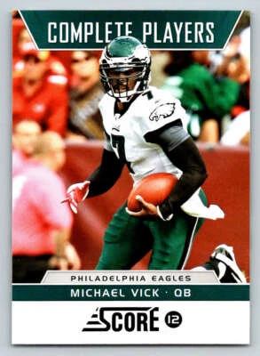 2012 Score Complete Players #11 Michael Vick (ref 218996) - Image 1 of 2