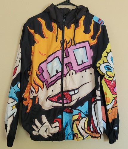 VETEMENTS Giacca unisex solo membri x Nickelodeon Rugrats SpongeBob taglia small full zip