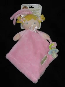 Blankets and Beyond Rosa Puppe Security Baby Lovey Blond Neu - Bild 1 von 3
