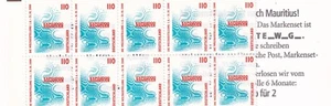 Deutschland 1999 MiNr. MH39 I oZ komplettes Heft postfrisch ss - Bild 1 von 3
