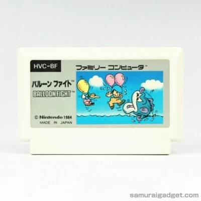 Balloon Fight Nintendo Famicom / FC [Japanese NES] Cartridge Only (HVC-BF) - Image 1 of 4