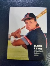 Mark Lewis Cleveland Indians 1990 Rookies Superstars #12 NM