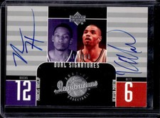 2002-03 Upper Deck Inspirations Marcus Haislip Kenyon Martin Rookie Auto RC #135