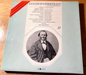 3 LP OPERA BOX-OFFENBACH-TALES OF HOFFMAN-cSCHAENEN-SIMONEAU 1981 IMPORT VG+ - Picture 1 of 2