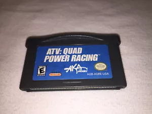ATV: Quad Power Racing (Nintendo Game Boy Advance, 2002) GBA Game Excellent! - Picture 1 of 2