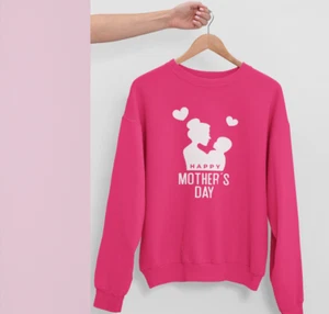 Happy Mother's Day Sweatshirt Family Events kids Mummy Celebration Gifts - Picture 1 of 24