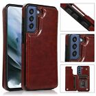 For Samsung Galaxy S23 Ultra Plus 5G Leather Flip Wallet Case + Screen Protector