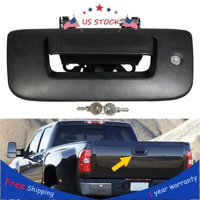 For 2007-2014 Chevy Silverado GMC Sierra Tailgate Handle Kit Lock #22755305 - Изображение 1 из 4